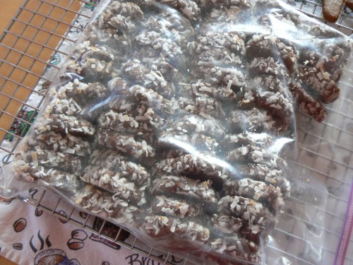 chocolate pecan cookies