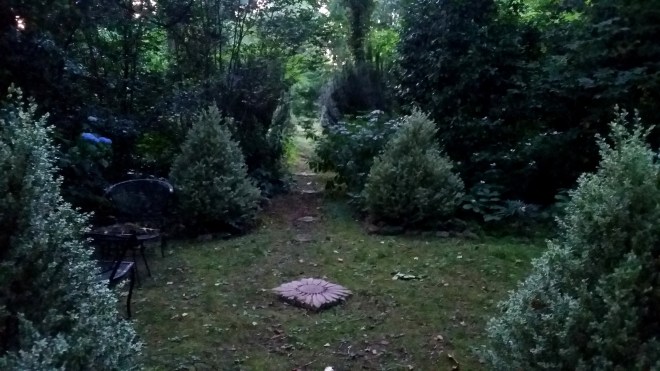 Circle of Freinds at dusk